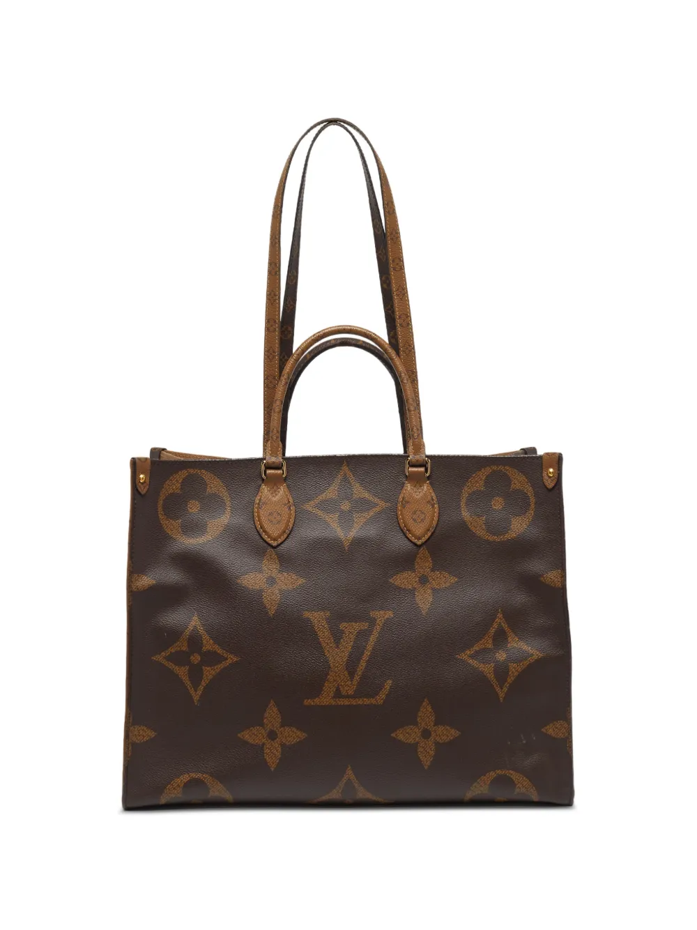 Louis Vuitton Pre-Owned 2020 GM OnTheGo Monogram Reverse tote bag - Marrone