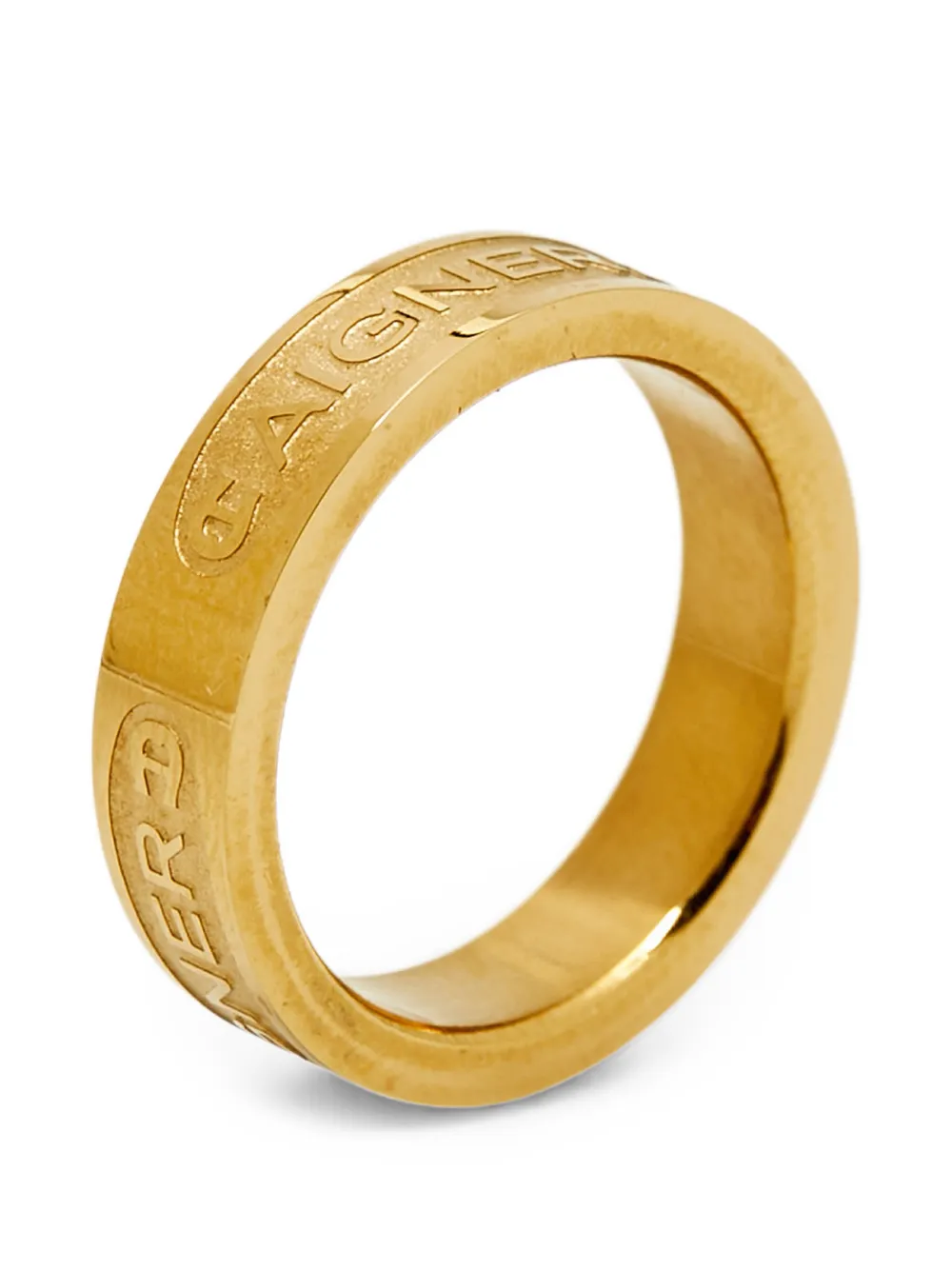 Aigner Vintage 54 logo motif ring - Oro