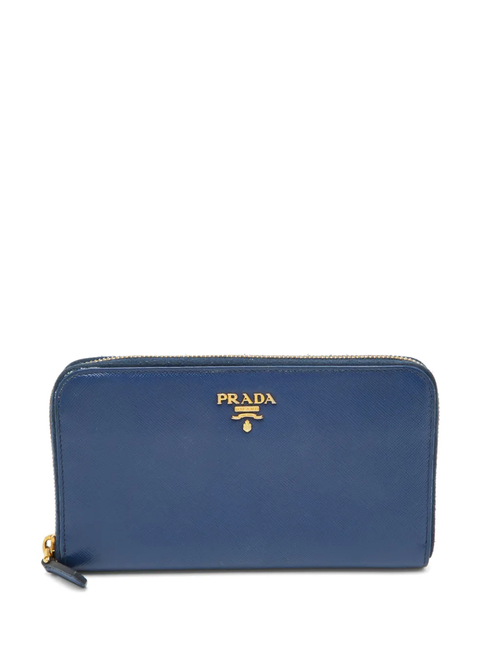 Prada Pre-Owned Portafoglio con zip - Blu