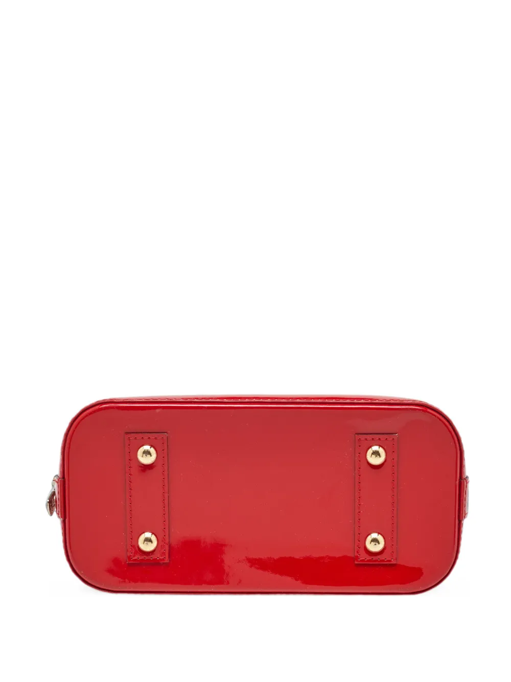 Louis Vuitton Pre-Owned Borsa a mano Alma BB media in pelle Monogram Vernis 2014 - Rosso