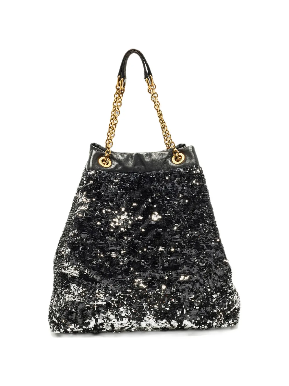 Dolce & Gabbana Pre-Owned Miss Kristen sequinned tote bag - Nero