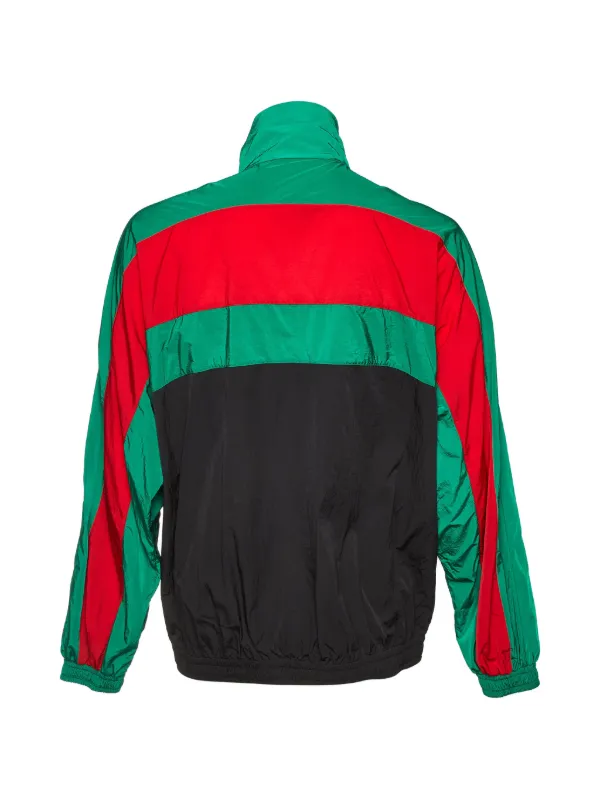 Gucci Pre-Owned Web Stripe Interlocking G Track Jacket | Green