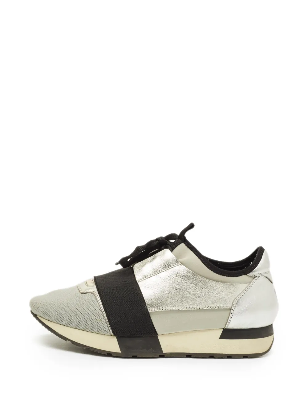 Balenciaga Pre-Owned Race Runner elastic-band low-top sneakers - Grigio