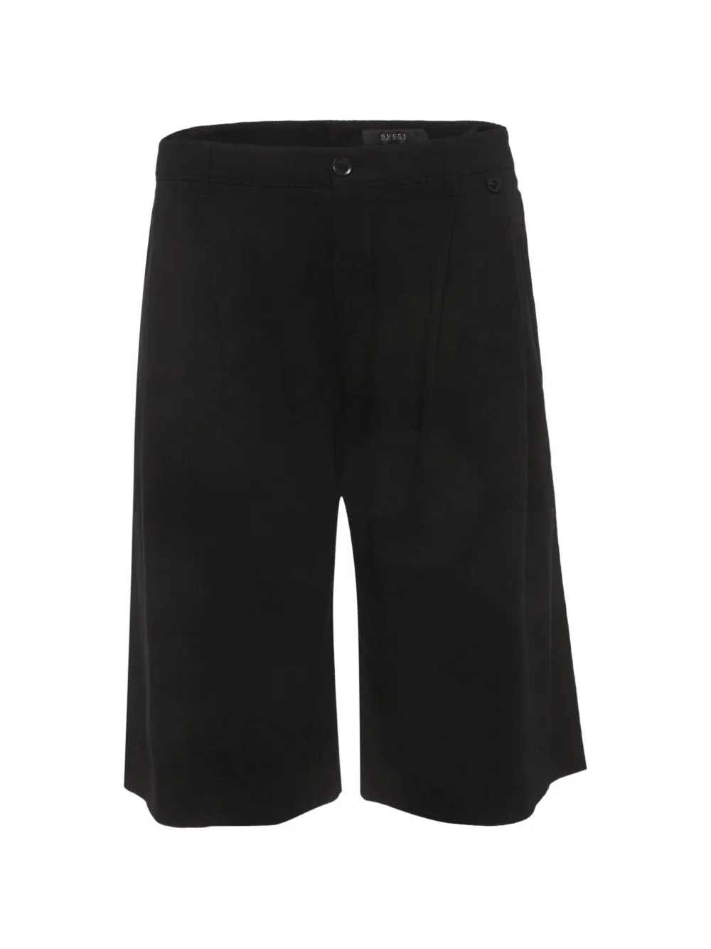 Gucci Pre-Owned button-fastening shorts - Nero