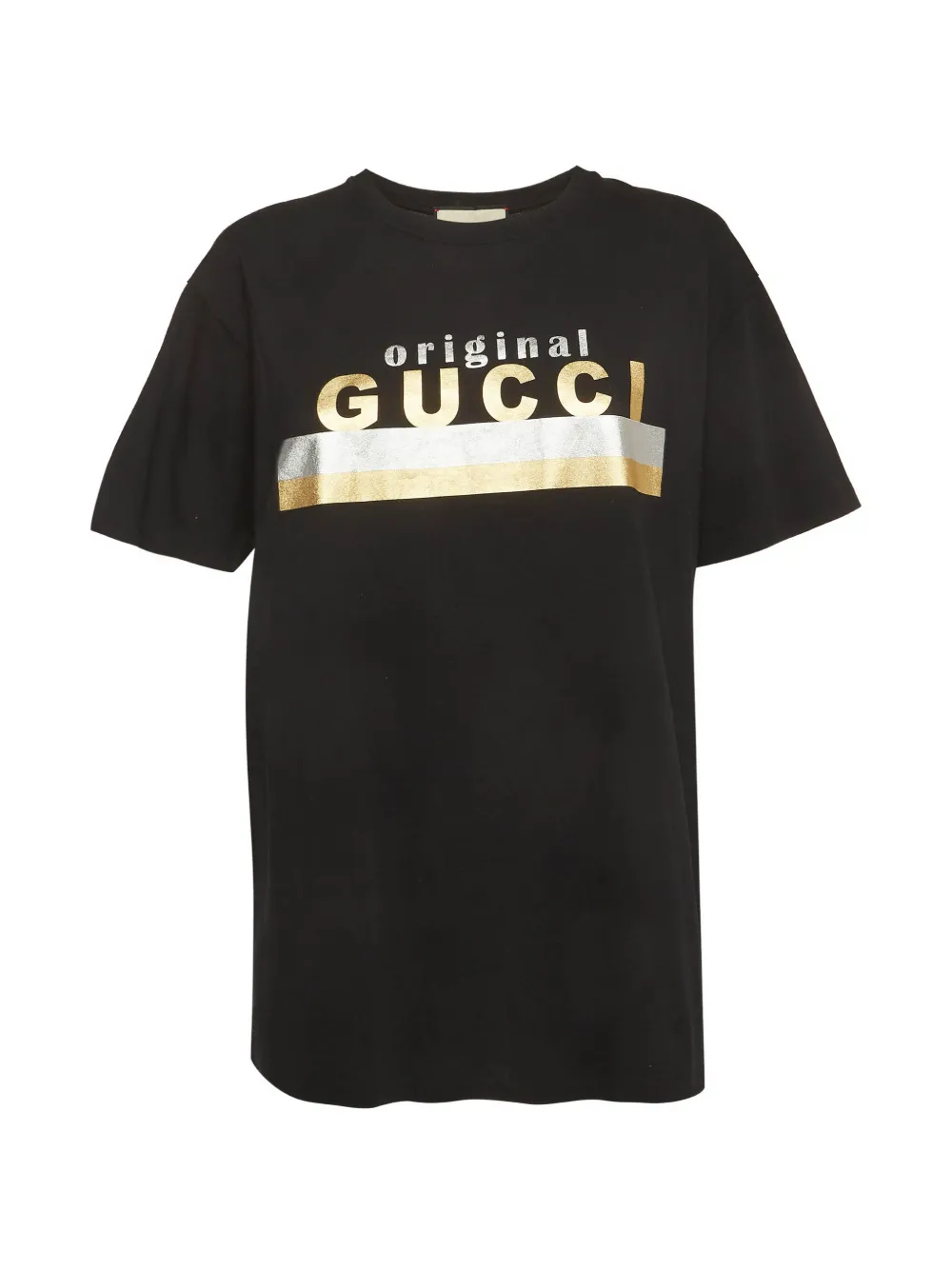 Gucci Pre-Owned T-shirt girocollo con logo - Nero