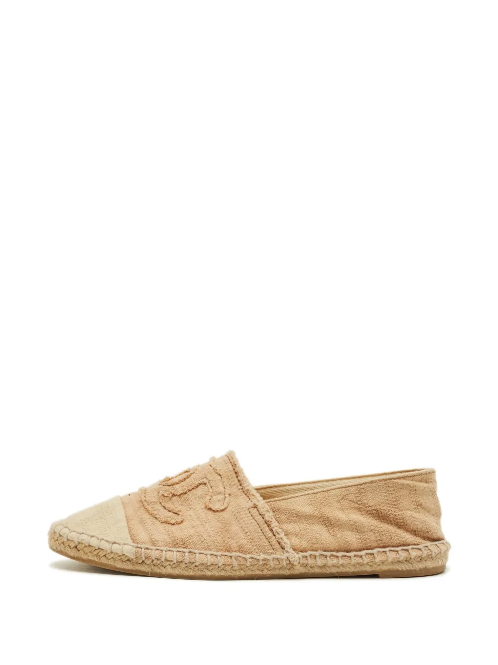 CHANEL Pre-Owned Espadrilles con motivo CC - Toni neutri