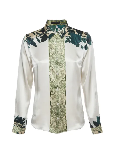 Etro Pre-Owned skjorte med blomstertryk