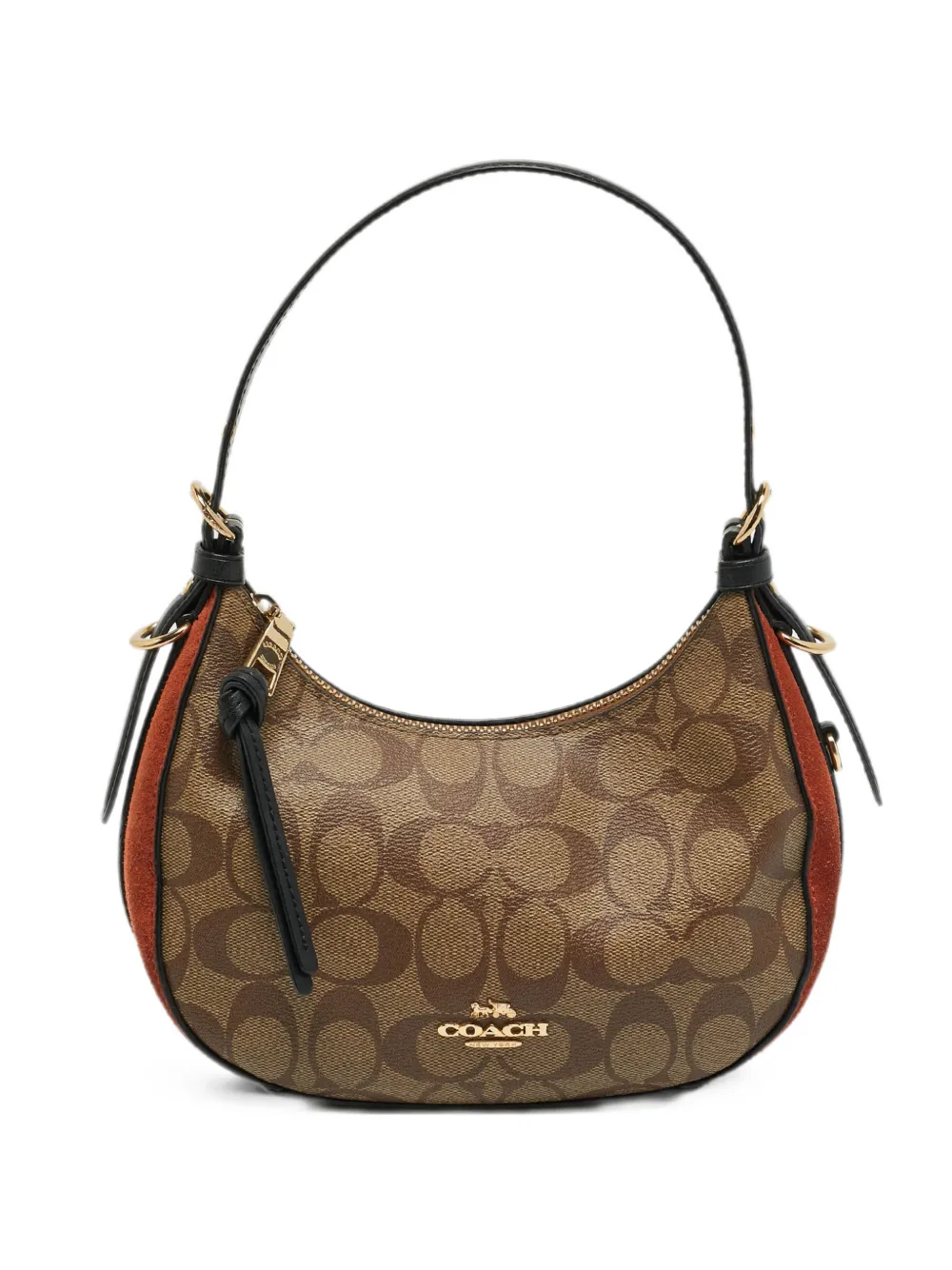 Coach Vintage Kleo logo-plaque tote bag - Brown