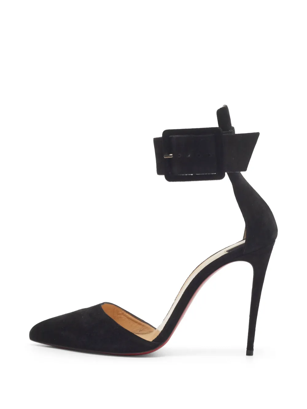 Christian Louboutin Pre-Owned Harler Pumps mit Knöchelriemen - Schwarz
