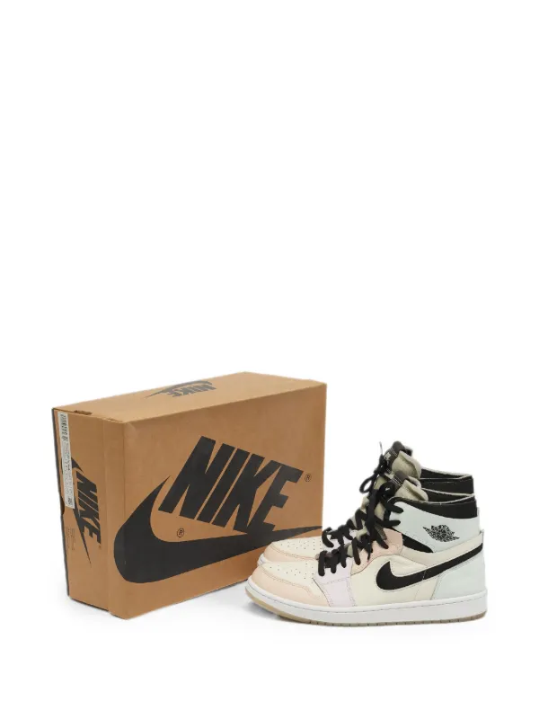 Jordan Air Jordan 1 Zoom Air スニーカー | ニュートラル | FARFETCH JP