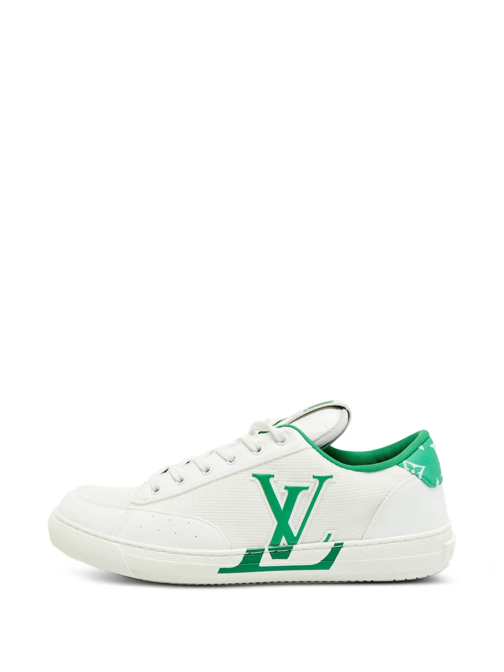 Louis Vuitton Pre-Owned Charlie panelled sneakers - Weiß