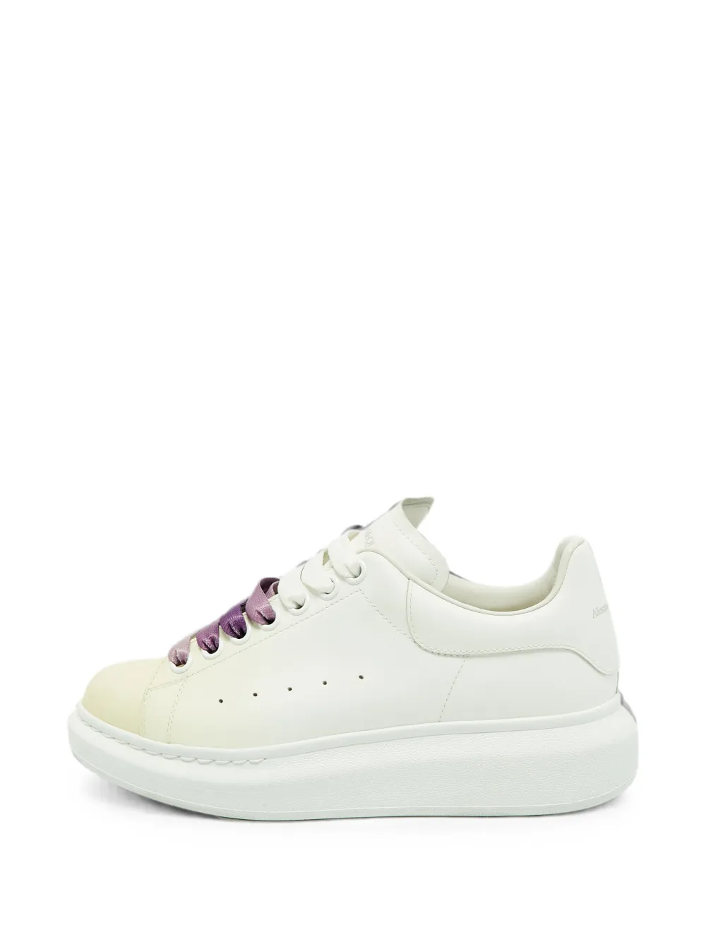 Alexander McQueen Pre-Owned Oversized lace-up sneakers - Neutrals