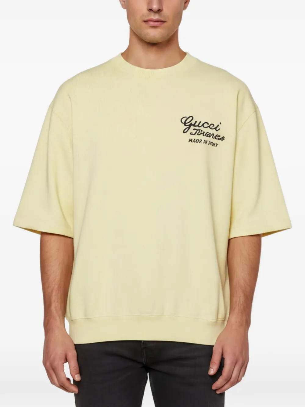 Gucci Pre-Owned oversized T-shirt - Giallo
