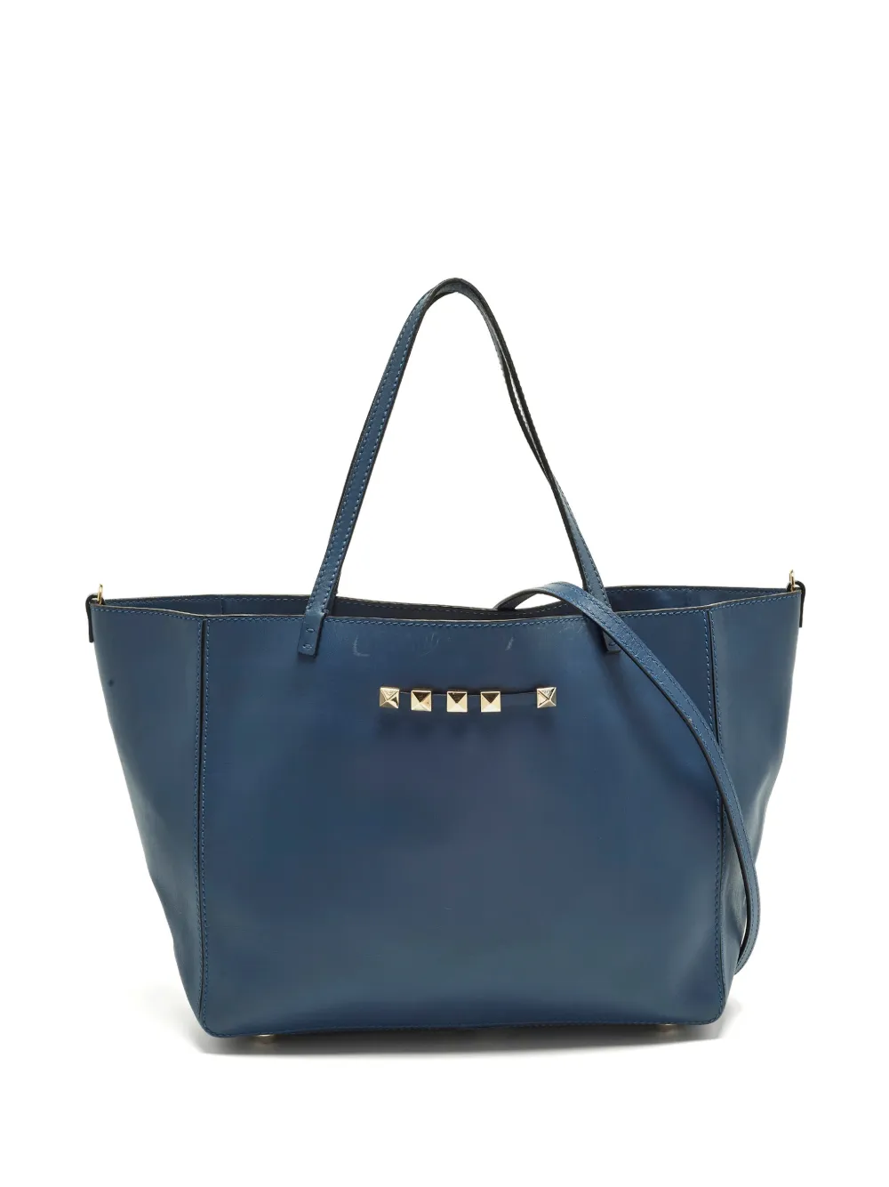 Valentino Garavani Pre-Owned Rockstud tote bag - Blu