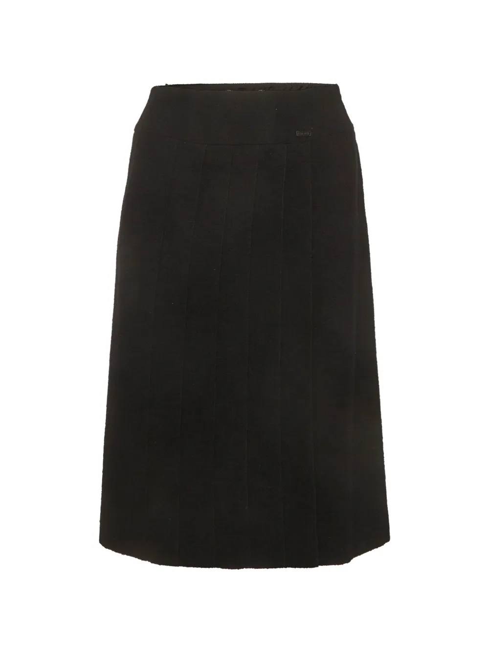 CHANEL Pre-Owned 1999 wrap midi skirt - Schwarz