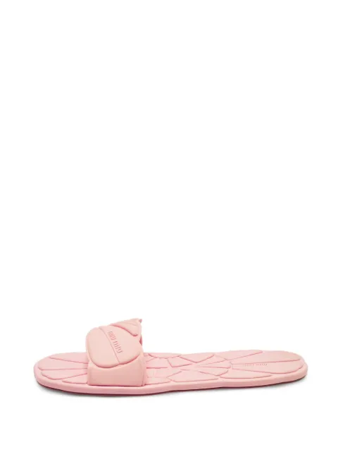Miu Miu Pre-Owned sandalias con tira del logo