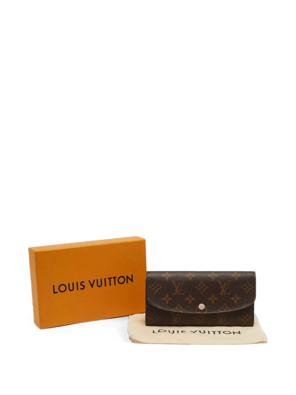 Louis Vuitton Pre-Owned Emilie Monogram canvas wallet - Marrone