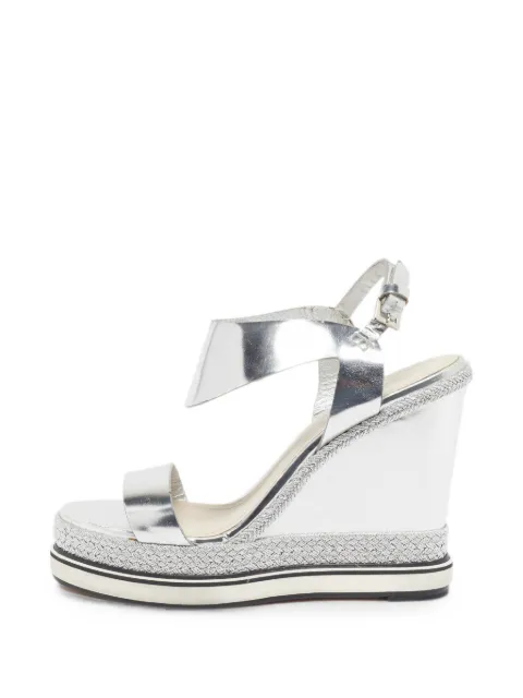 Nicholas Kirkwood sandalias Leda con cuña