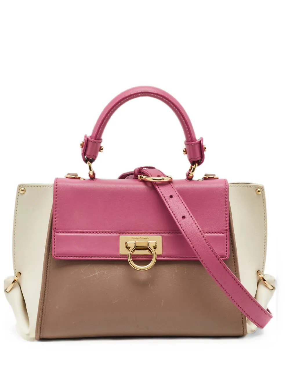 Ferragamo Pre-Owned Sofia Gancini tote bag - Marrone