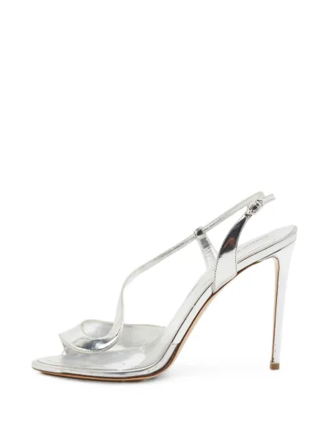 Nicholas Kirkwood transparent slingback sandals