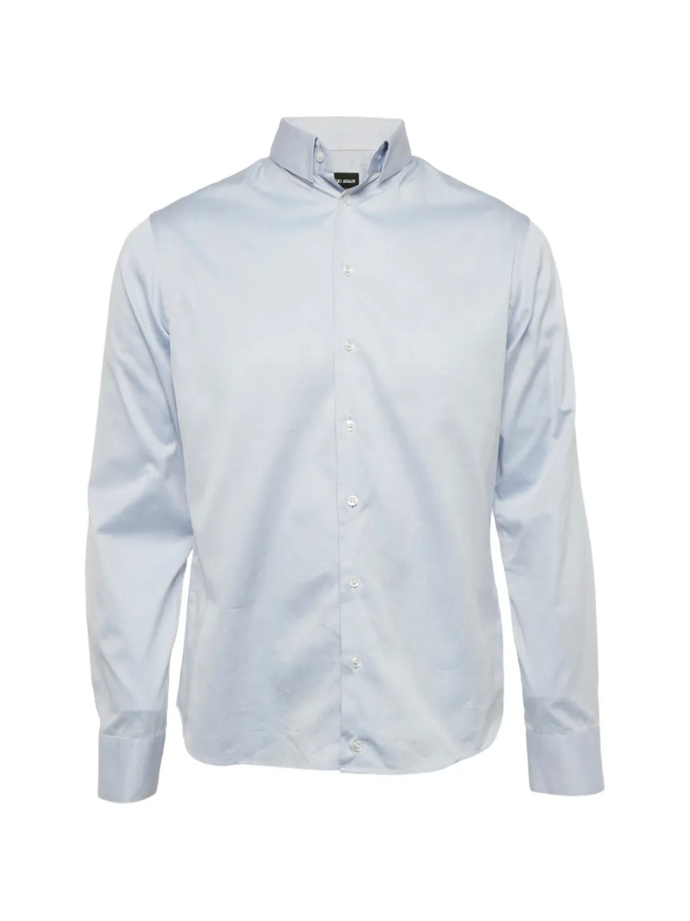 Giorgio Armani Pre-Owned long-sleeve shirt - Blu