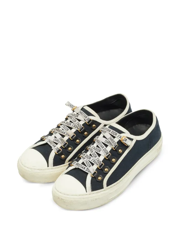 Christian Dior Pre-Owned Walk'n'Dior Sneakers | Blue | FARFETCH RO
