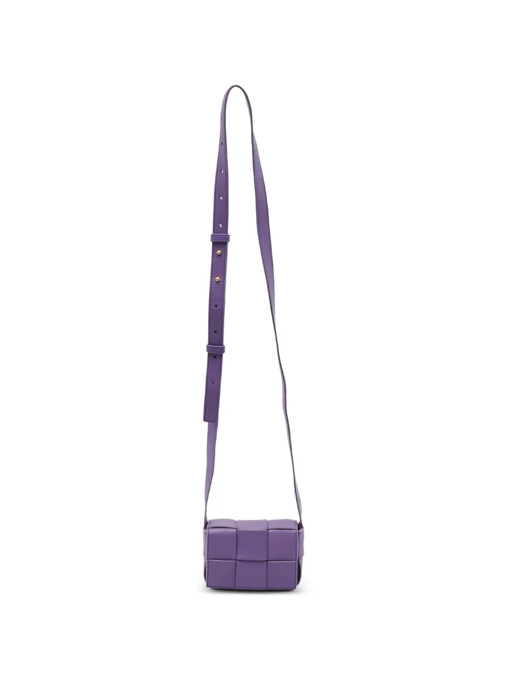 Bottega Veneta Pre-Owned Intrecciato Cassette crossbody bag - Viola