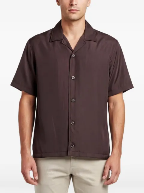 Bottega Veneta Pre-Owned logo-print short-sleeve shirt
