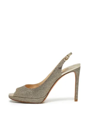 Jimmy Choo Pre-Owned Dahlia パンプス | ゴールドトーン | FARFETCH JP