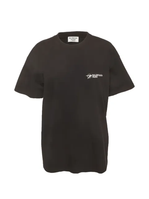 Balenciaga Pre-Owned playera con logo bordado
