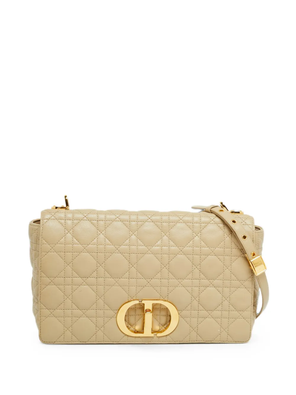 Christian Dior Pre-Owned Borsa a spalla Caro grande - Toni neutri