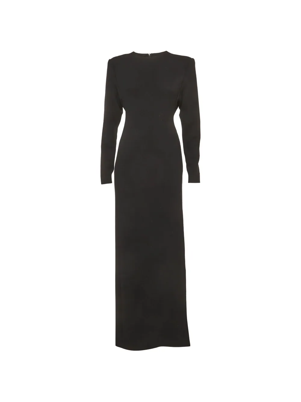 424 crepe column dress - Nero
