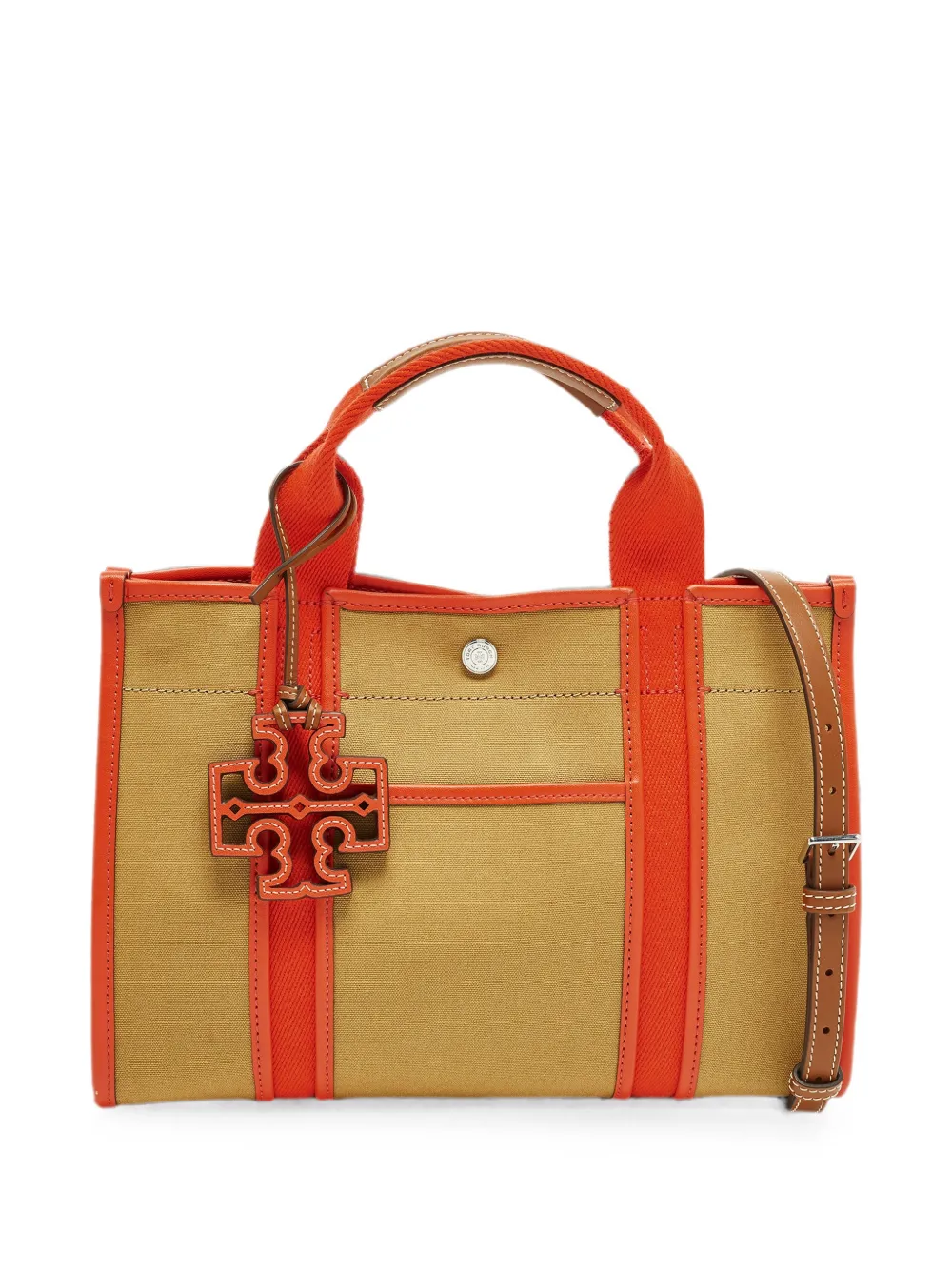 Tory Burch Twill Tory tote bag - Toni neutri