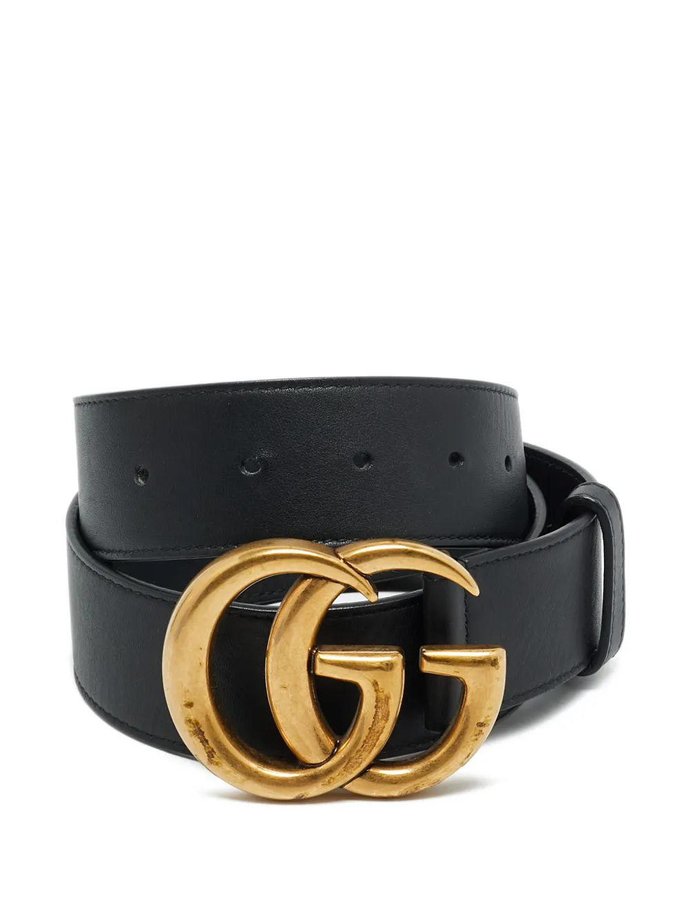 Gucci Pre-Owned GG Marmont belt - Nero