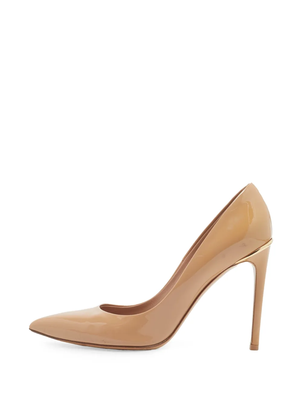 Louis Vuitton Pre-Owned logo-detail pumps - Nude
