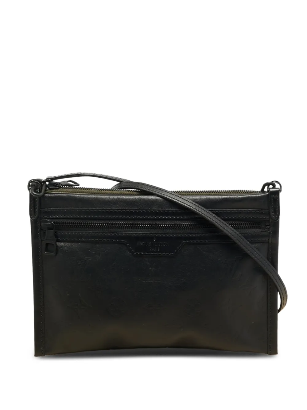 Louis Vuitton Pre-Owned 2019 Shadow Monogram messenger bag - Schwarz