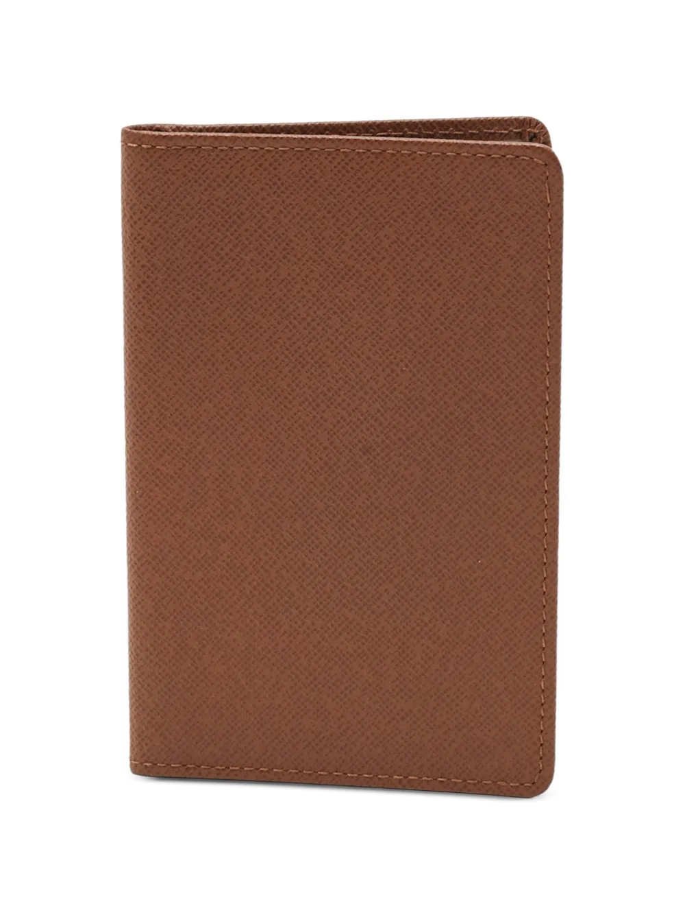 Louis Vuitton Pre-Owned 2004 Taiga leather card holder - Marrone