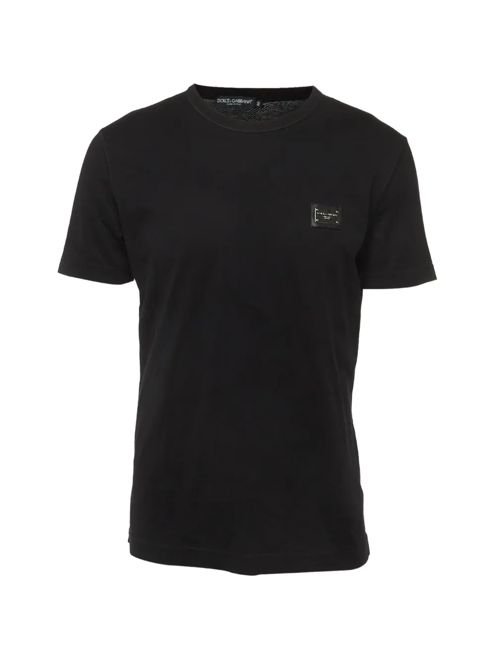 Dolce & Gabbana Pre-Owned logo plaque T-shirt - Nero