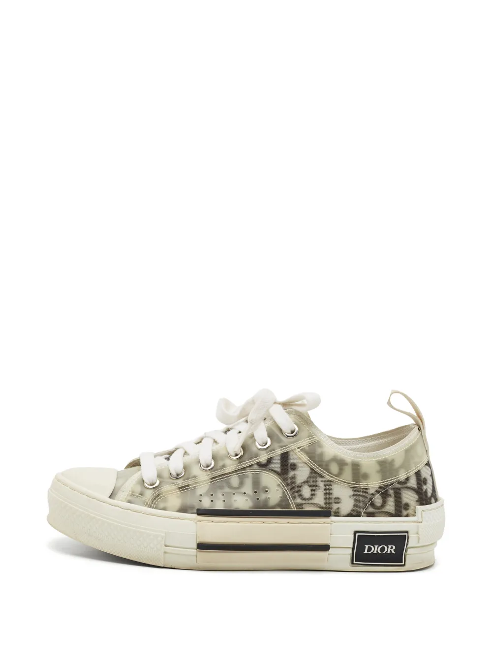 Christian Dior Pre-Owned B23 Sneakers mit Schnürung - Weiß