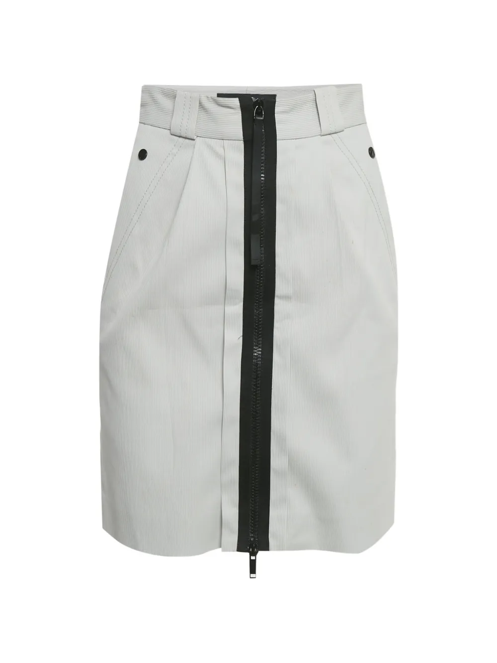 Gucci Pre-Owned corduroy mini skirt - Grigio