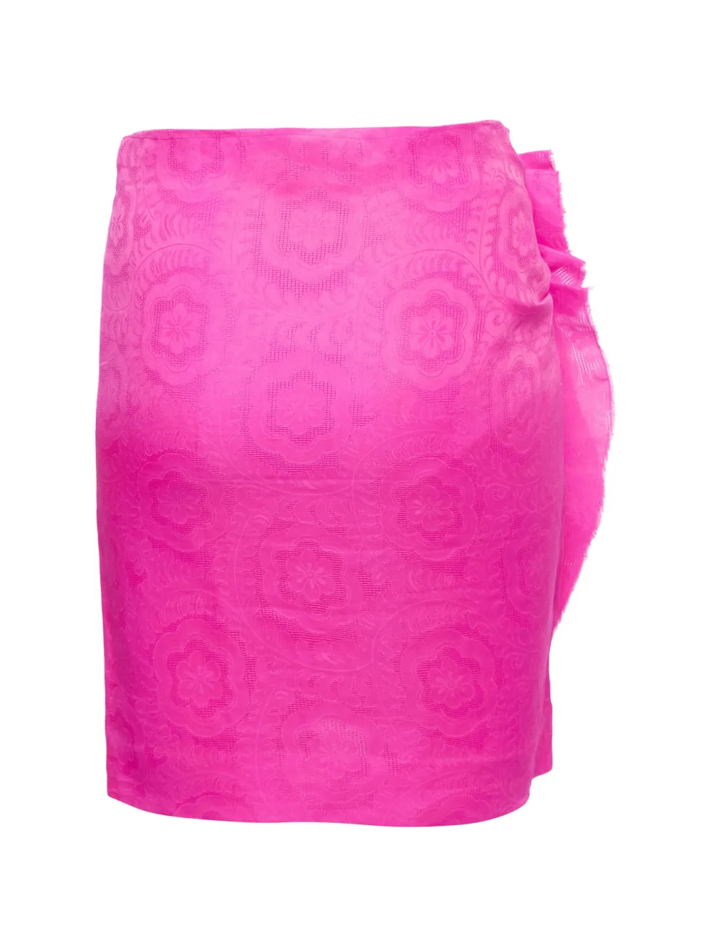 Isabel Marant Vintage Faltenrock mit ungesäumten Kanten - Rosa