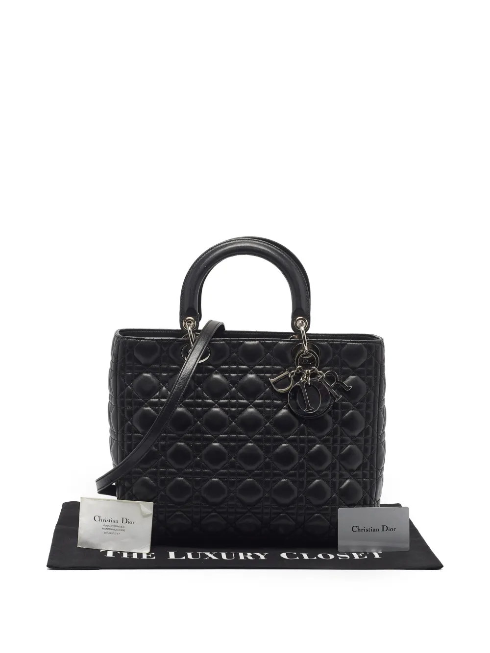 Christian Dior Pre-Owned レディ ディオール カナージュ ハンドバッグ