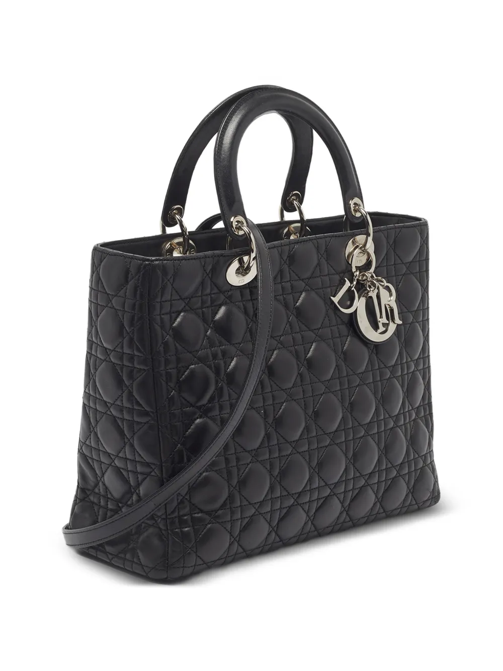 Christian Dior Pre-Owned レディ ディオール カナージュ ハンドバッグ