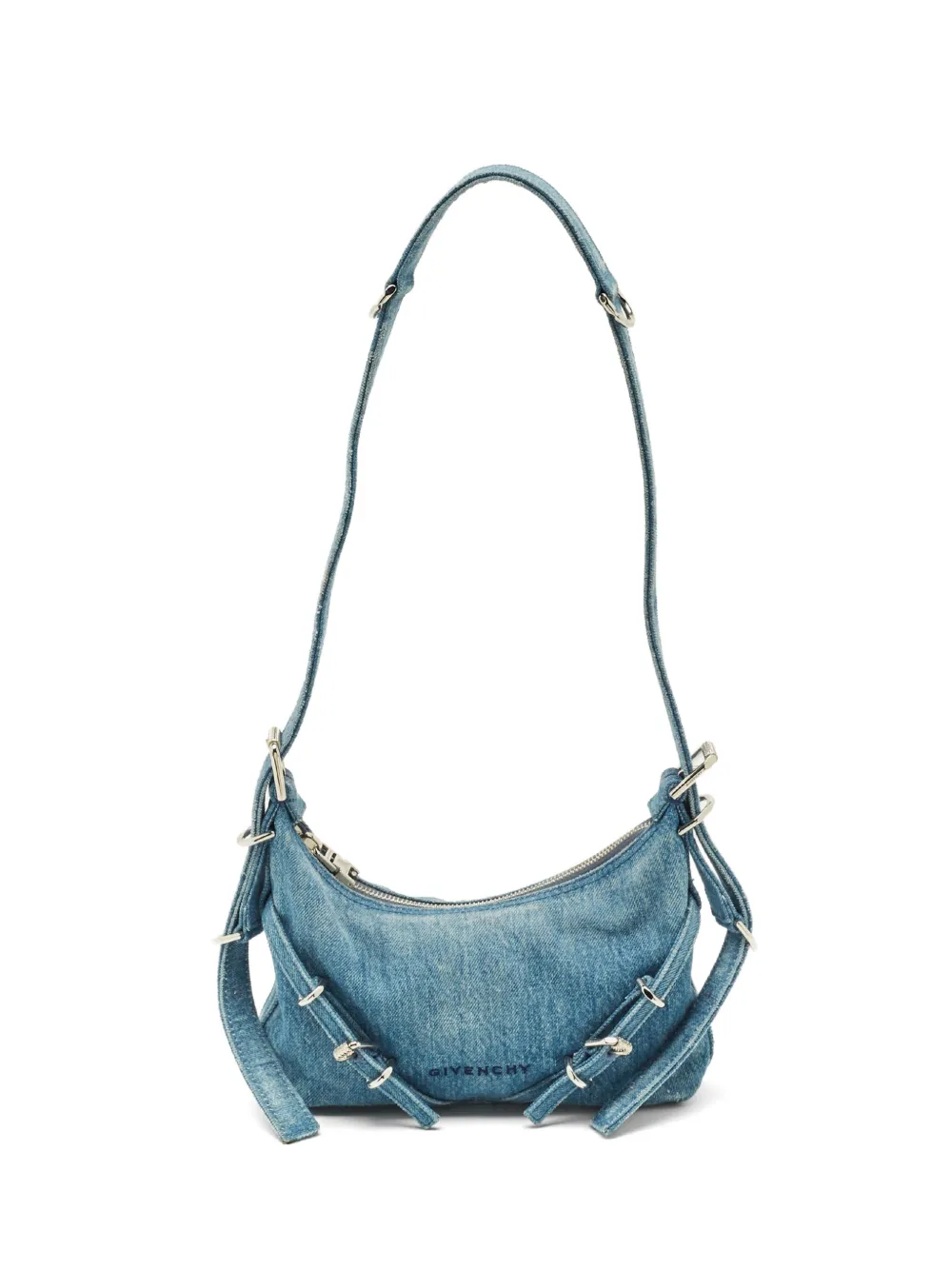 Givenchy Pre-Owned mini Moyou shoulder bag - Blu