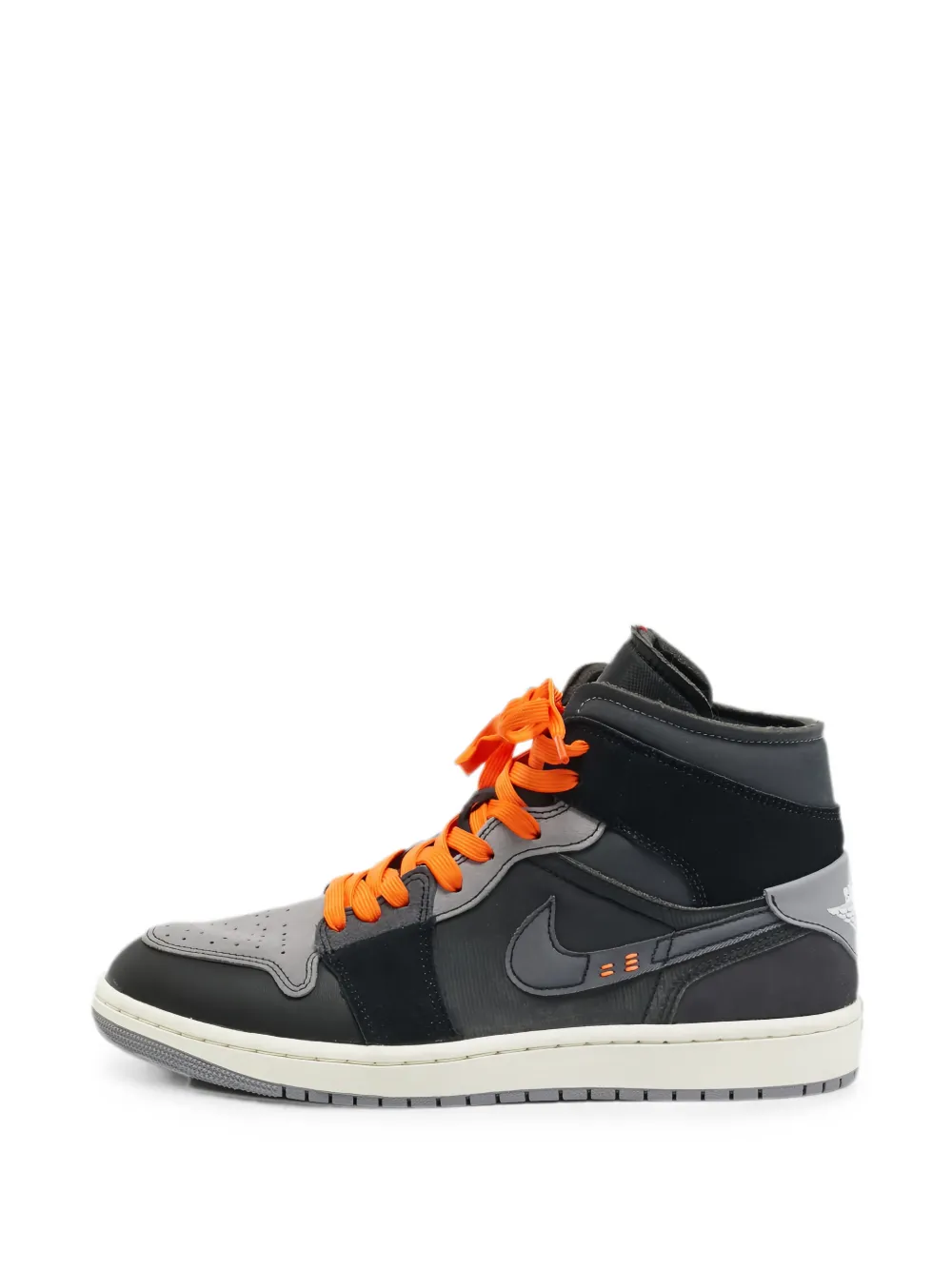Jordan Air Jordan 1 Mid SE Craft lace-up leather sneakers - Grau