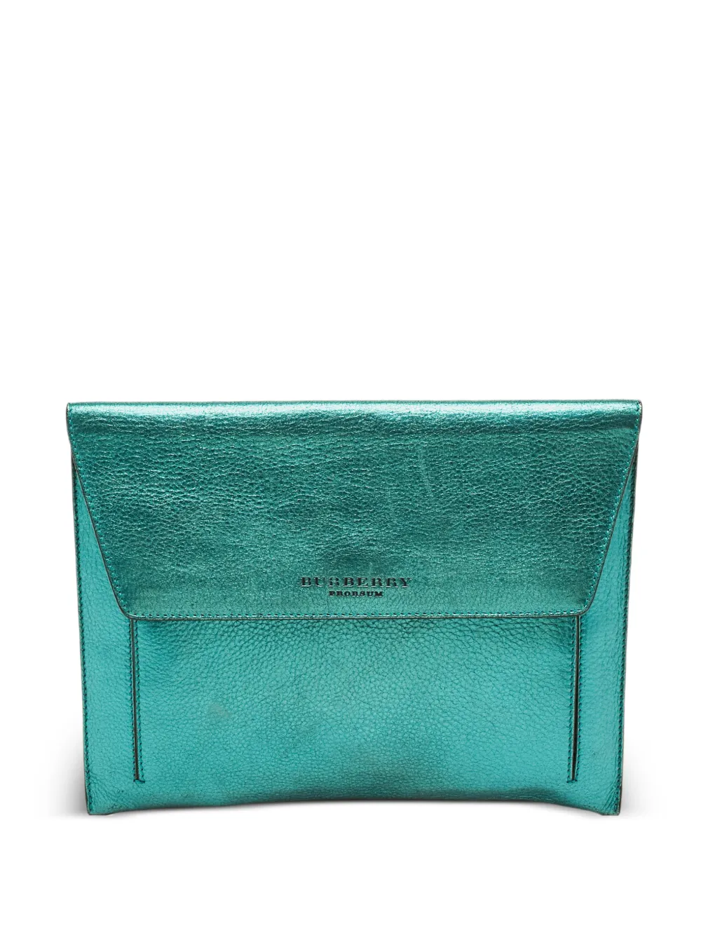 Burberry Pre-Owned Clutch a busta - Verde