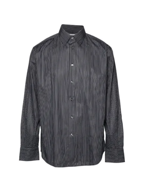 BOSS pinstripe-pattern shirt