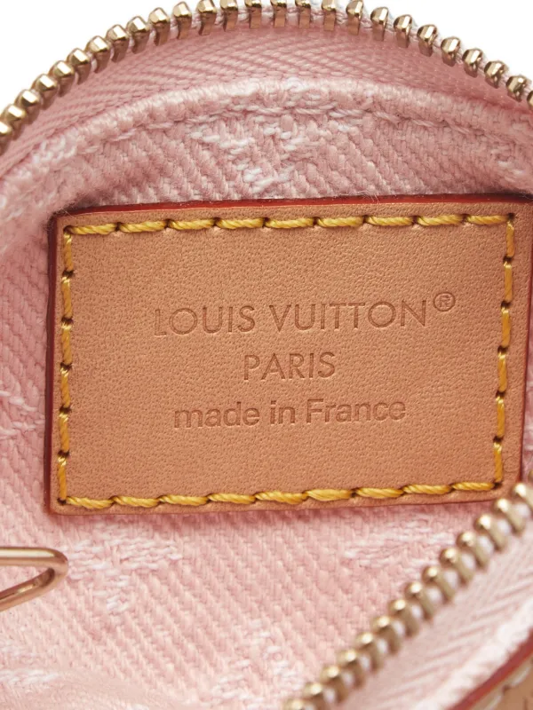 Louis Vuitton Pre-Owned モノグラム デニムキーケース | ピンク