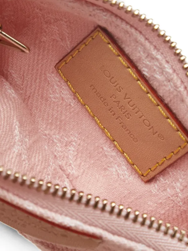 LOUIS VUITTON ピンク キーケース　デニム生地 Louis Vuitton Pre-Owned モノグラム デニムキーケース | ピンク