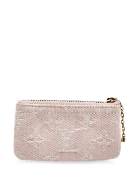 Louis Vuitton Pre-Owned Monogram denim key pouch